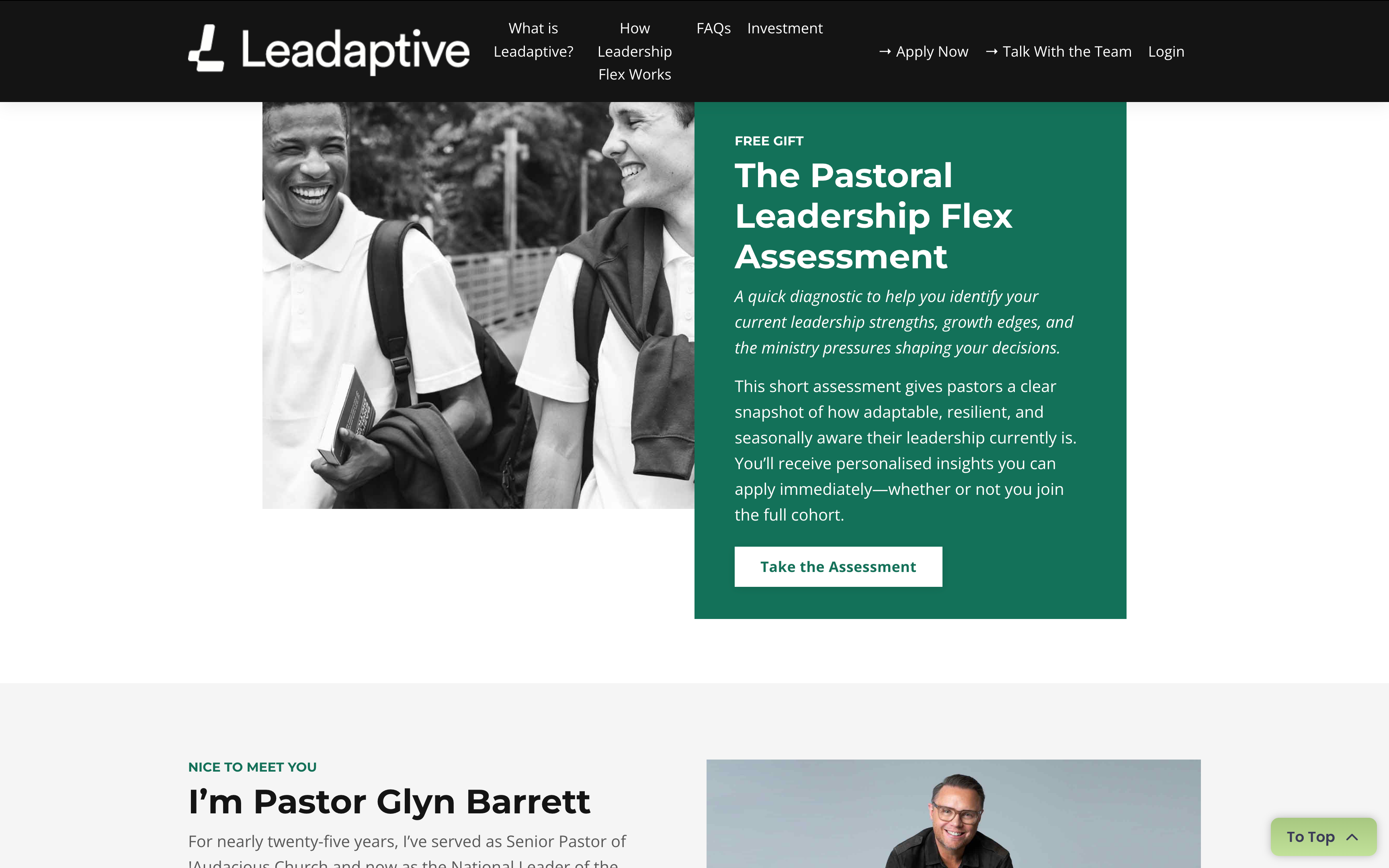 Leadaptive — Pastoral Leadership Flex Assessment