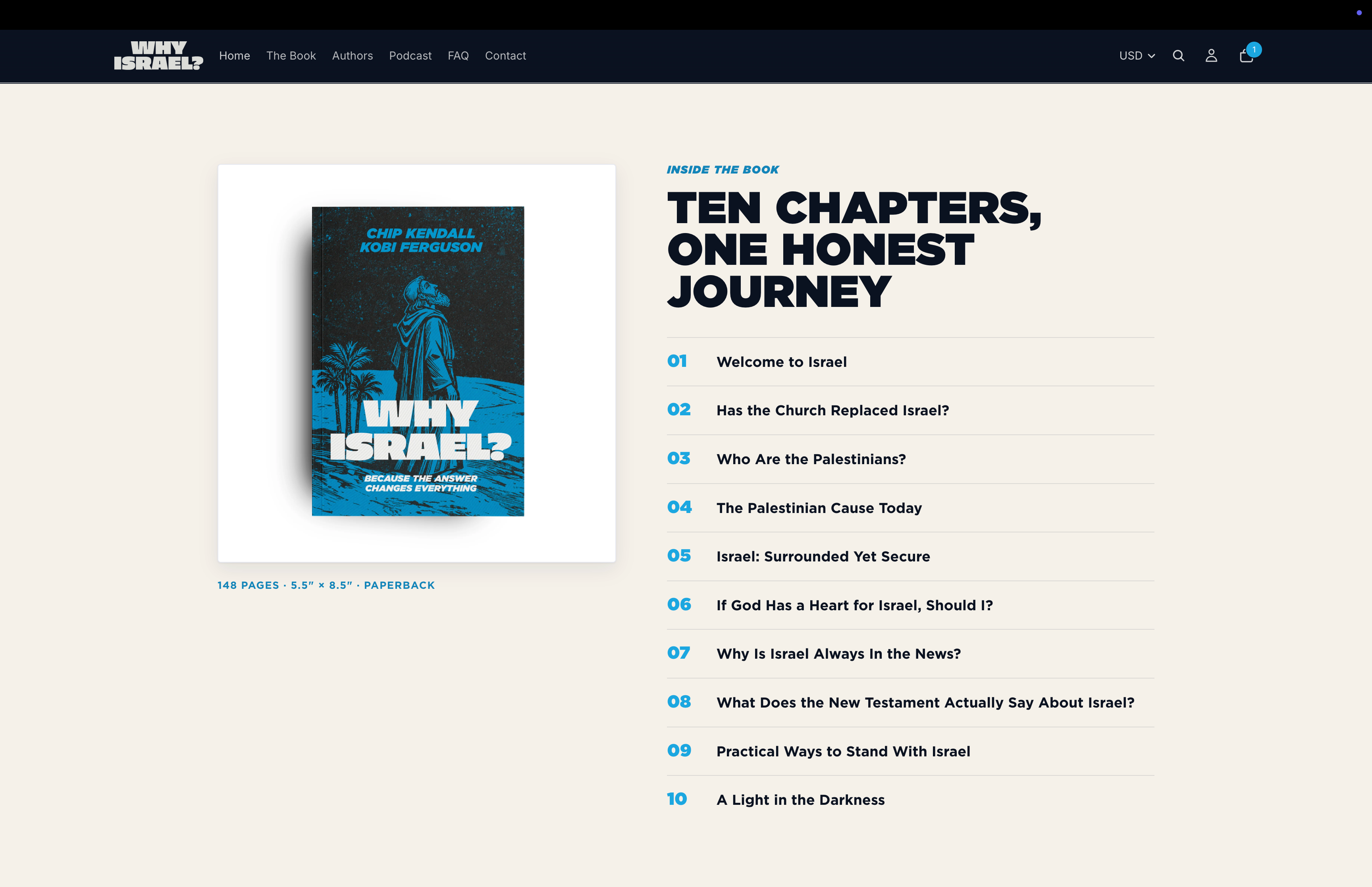 Why Israel? — ten chapters, one honest journey